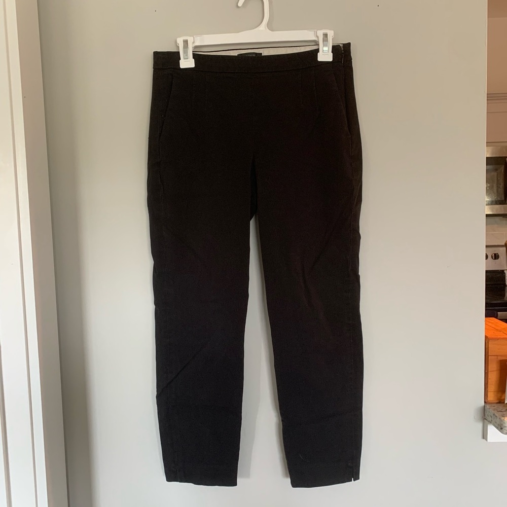 J. Crew Black Crop Pants
